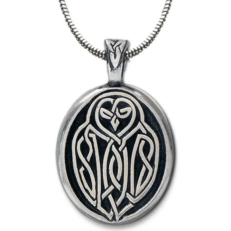 Celtic Owl Pendant