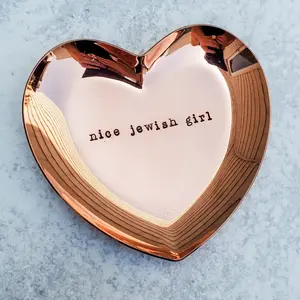 Nice Jewish Girl Trinket Dish