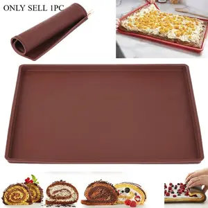 Silicone Baking Mat Cake Roll Pad Molds Swiss Roll Oven Mat Non-stick Baking Pastry Tools Kitchen Gadgets Accessories