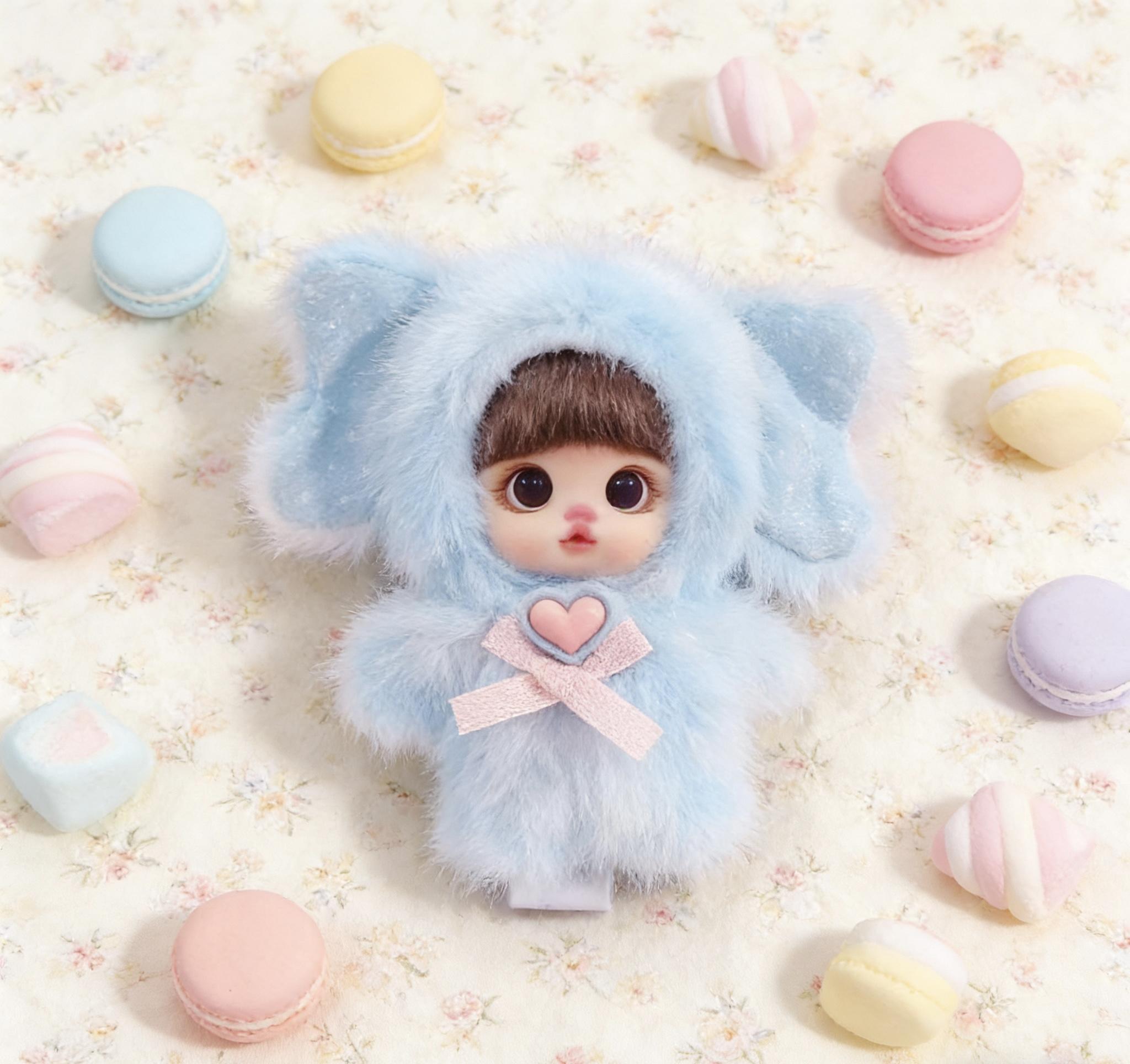 Lolifen Cute Bear Adorable Plush Doll Charms