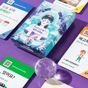 (ENHANCED) Survival Korean Travel Flash Cards