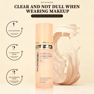 OBOSkincove 4-in-1 Color Changing Bionic Tinted Sunscreen Foundation (New Version) - Facial Cosmetic Beauty Product with Niacinamide, Moisturizing for Content Creators, Travel & Outdoor Use