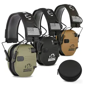 New Outdoor Hunting Headset, Wk Tactical Noise Reduction Ear Protection, Wired Foldable Shooting Cs Gaming Headphones