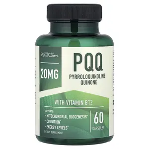 SMNutrition PQQ With Vitamin B12, 60 Capsules