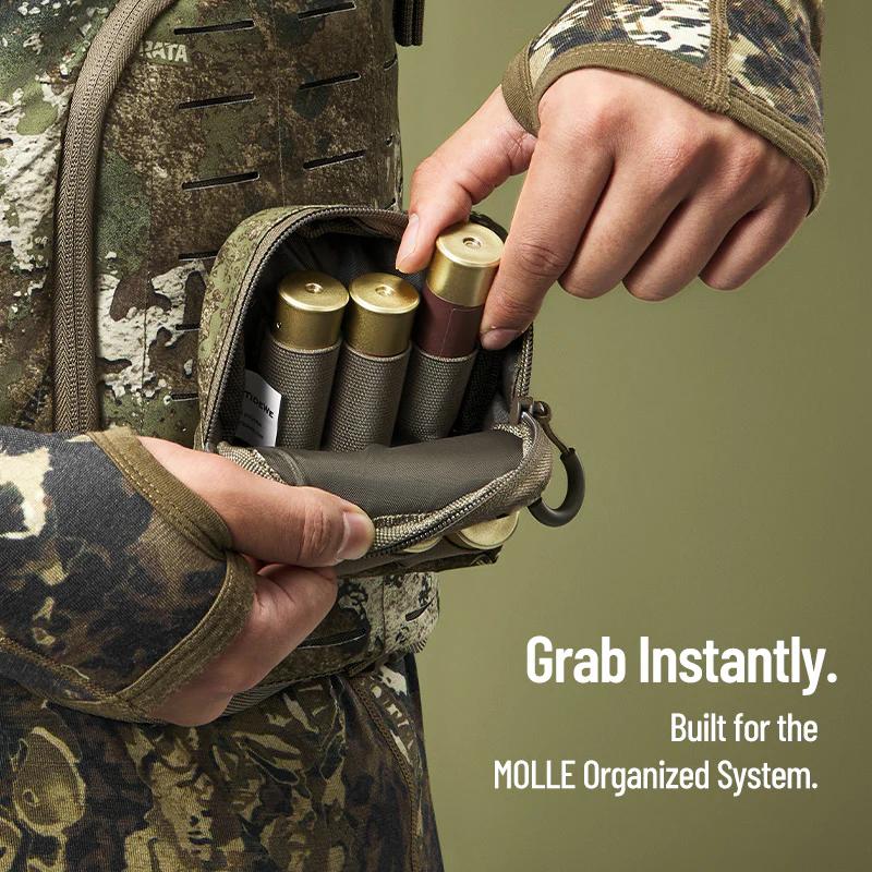 【Early Bird Mega Deal】Tidewe FlexGrid Turkey Vest | Modular Lightweight Turkey Hunting Seat Vest | Magnetic Silent Pockets for Mobile Hunters