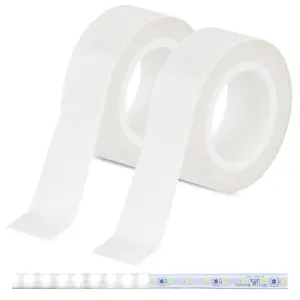 Light Soften Tape 2 PCS 0.78inx32.8ft LED Light Strip Masking Tape for Slightly Diffuser Light,White