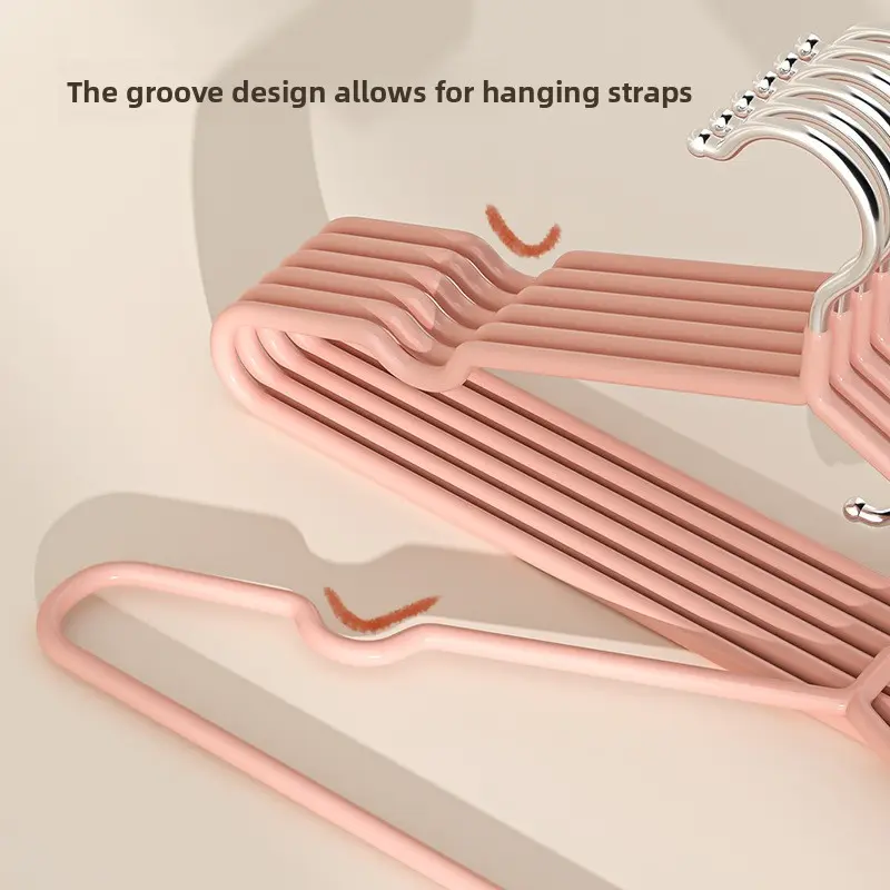 New Balcony Non - Slip Traceless Dipped - Coating Hangers for Clothing Stores Multifunctional Clothes Rack Hooks for Hanging Clothes/10-piece Vlaue bundle New Balcony Non - Slip Traceless Dipped - Coating Hangers for Clothing Stores Multifunctional Clothes Rack Hooks for Hanging Clothes/10-piece Vlaue bundle
