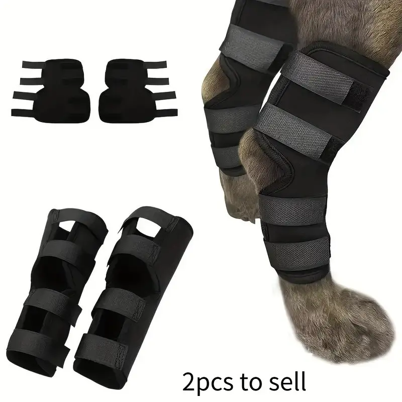 Dog Leg Injury Protection Sleeve, Surgical Anti-Licking Band, Adjustable Breathable Foreleg Supporter, Pet Recovery Aid, Support Braces, Supplies