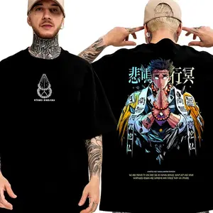 Demon Slayer Character Shirt, Himejima Gyomeii Tee, Anime Color Shirt, Unisex 2024, Unisex Short Sleeve Tee