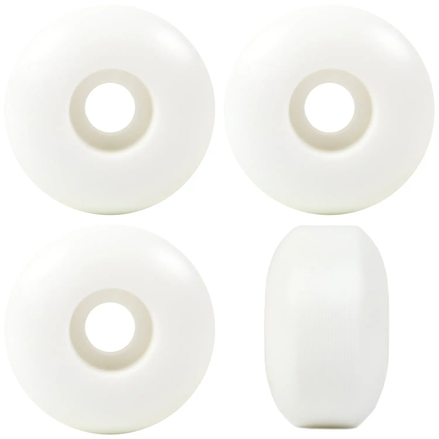 Skateboard Wheels 56mm x 34mm White 97A