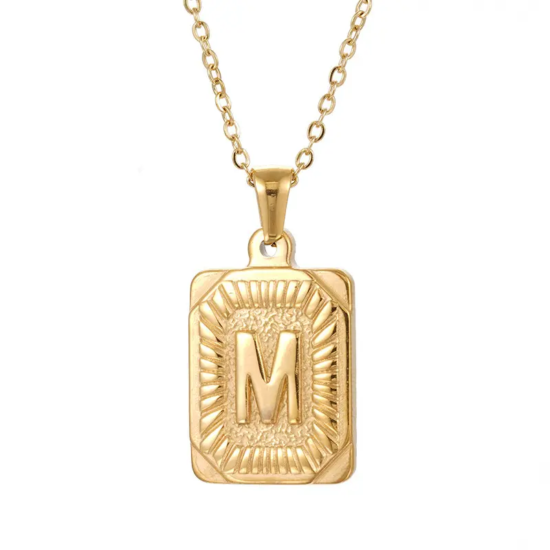 Initial necklace for men and women as gifts Initial necklace for men and women as gifts