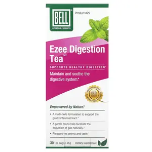 Bell Lifestyle Ezee Digestion Tea™, 30 Tea Bags, 45 g