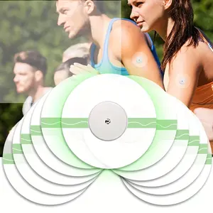 30pcs Freestyle Libre Sensor Covers Latex-Free Adhesive Patches for Libre 2/3 Precut CGM Tape with No Glue On The Center And Strong Stick for Long Stay