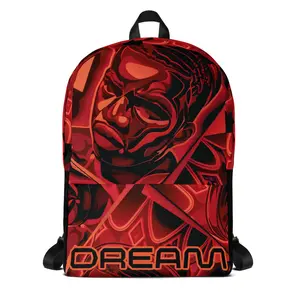 NsArt-Nas- Red/Orange Backpack.