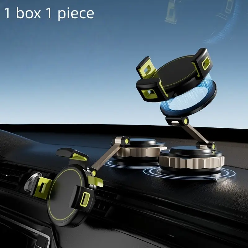 Multifunctional phone holder, detachable phone holder，Magnetic Car Phone Holder - 360° Rotation & Folding,Equipped with Vacuum Suction Cup, Suitable for Car, GymOffice & Driving Use, Cell Phone Mount, Car Cellphone Mount