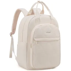 LOVEVOOK Fall Laptop Backpack for Women, Fits for 15.6 Inch Laptop Bag. Puffer Daypack with Laptop-protective Padding. Lightweight Travel Backpack Purse, Work Backpack Woman for College, Commute and Travel