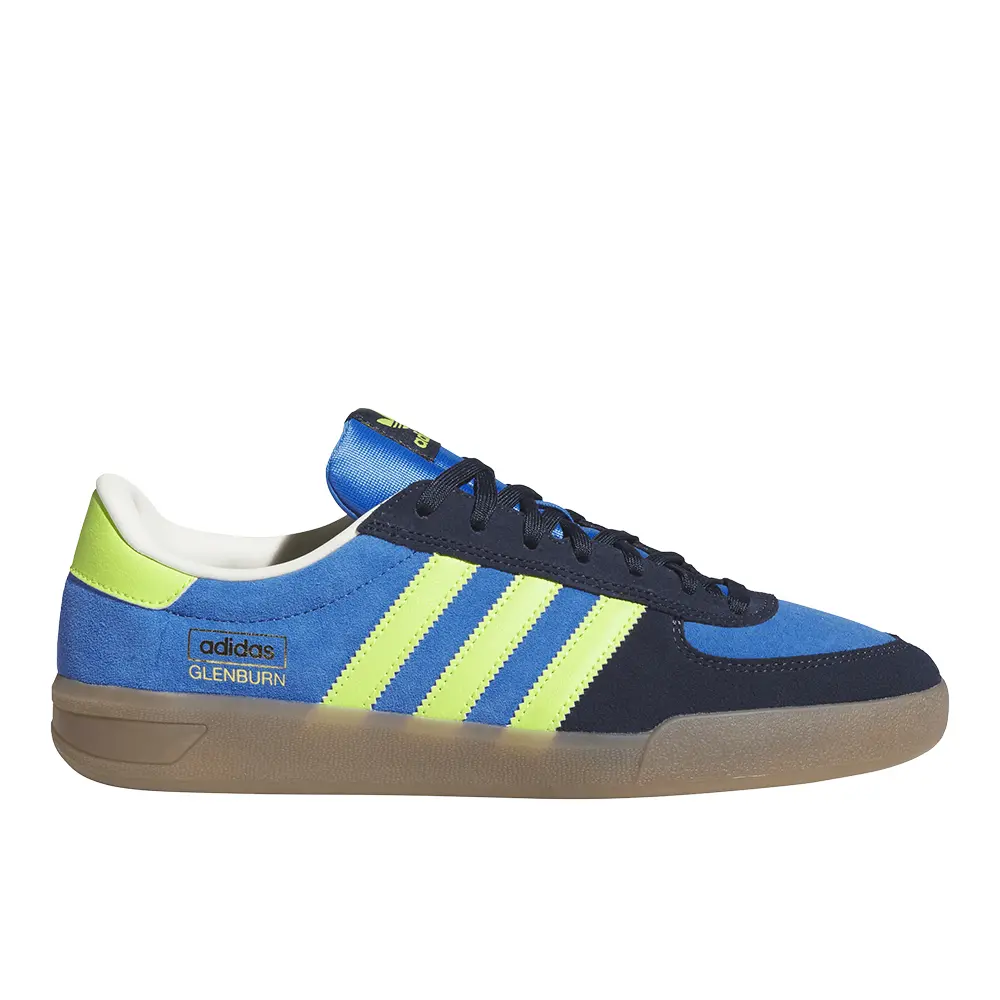 adidas Mens Glenburn Skate Skate Sneakers Shoes - Blue