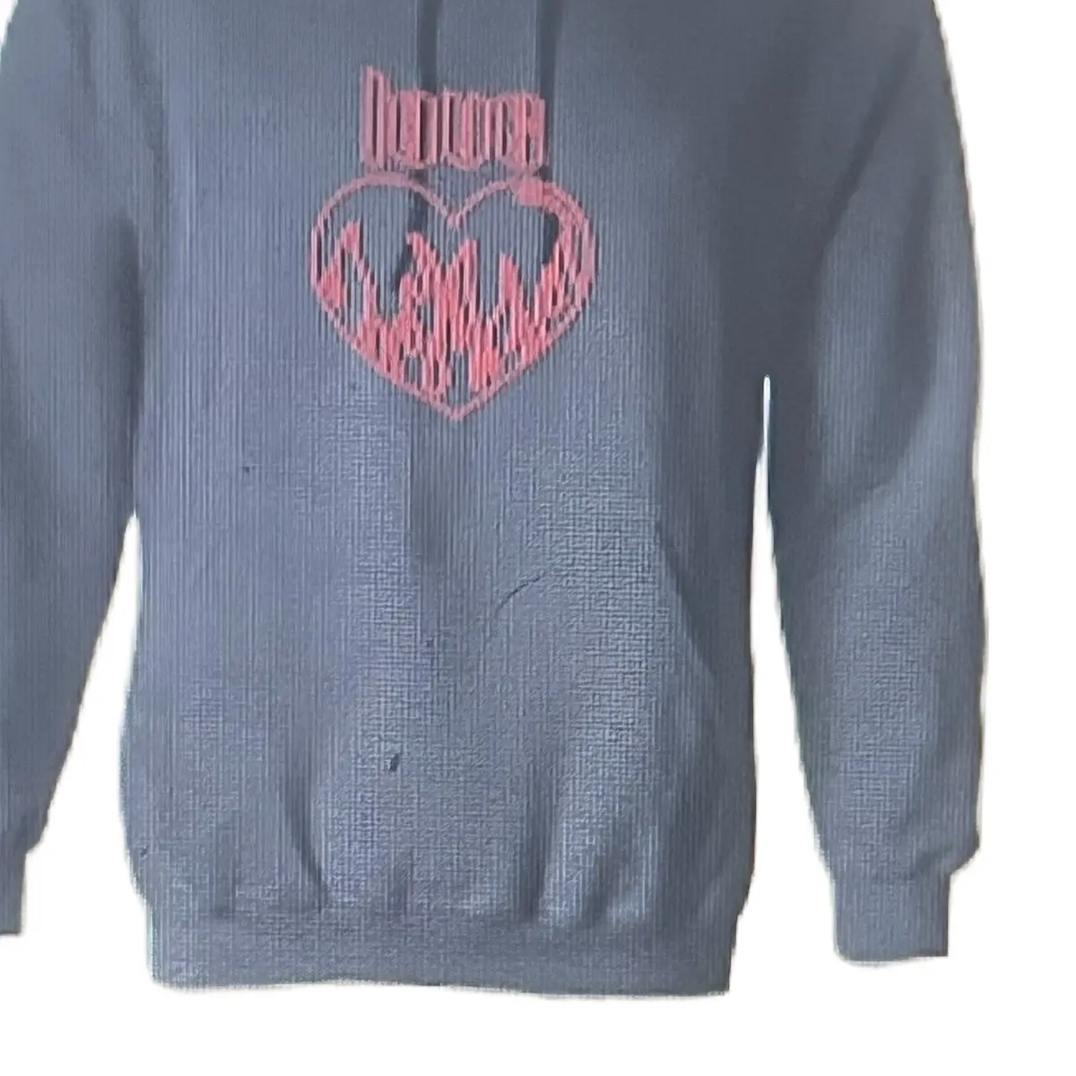 Love in flames hoodie! Stylish new clothing line  Love hate flames retro modern demure hoodie Pullover Long Sleeve Sweatshirts Casual