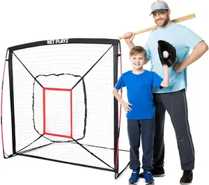 5x5 ft Baseball & Softball Practice Net for Hitting and Pitching NET PLAYZ