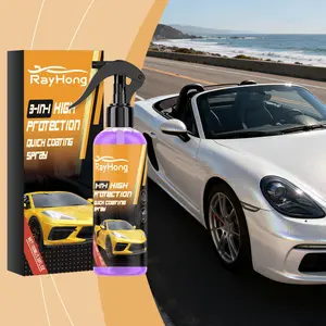 Car Coating Spray, Car Quick Coating, Car Protective Coating, Car Exterior Coating Renewal Maintenance Cleaning Rust Removal Brightening, Automotive Care Solution