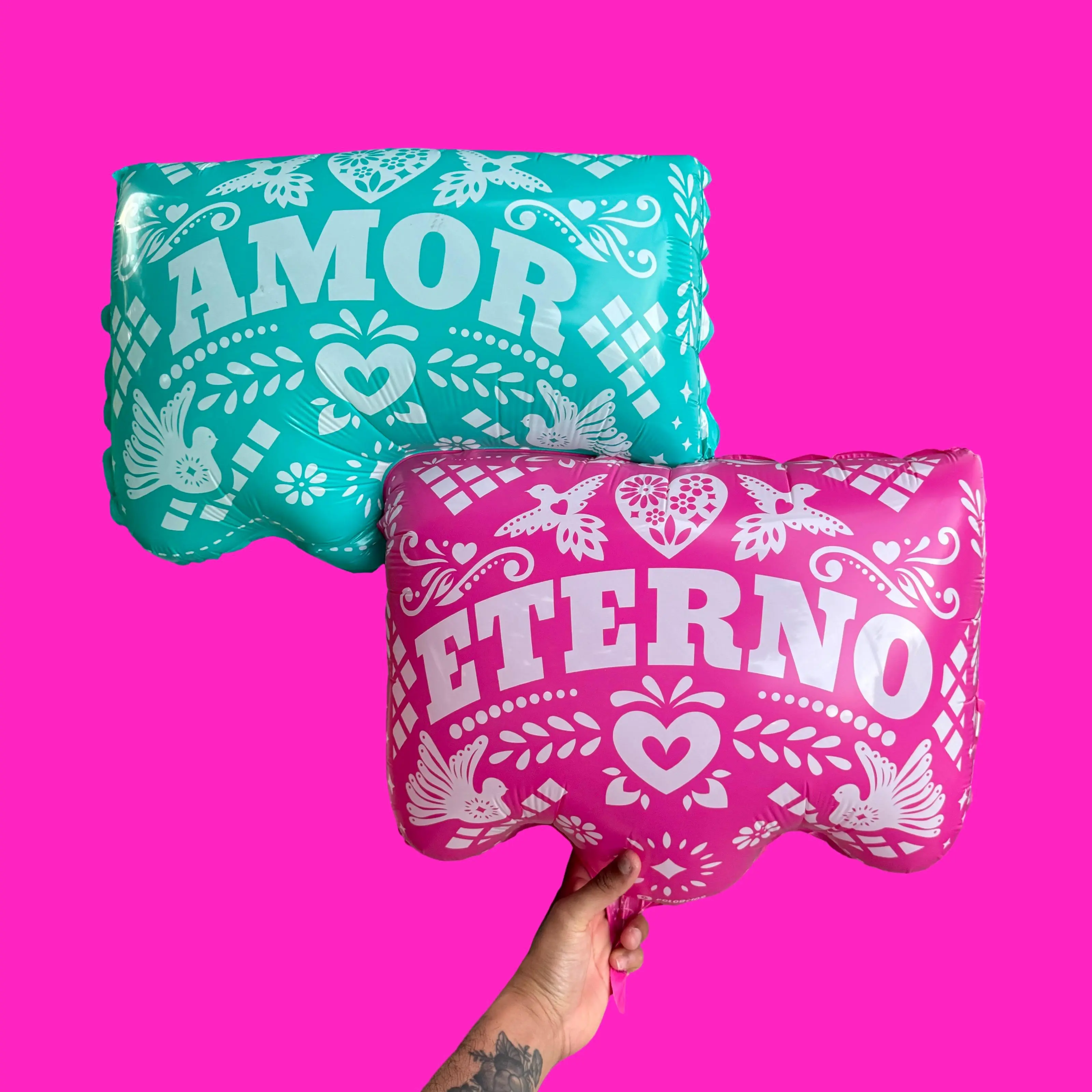 Amor Eterno 24 inch Mylar Balloon – Ships FLAT Amor Eterno 24 inch Mylar Balloon – Ships FLAT