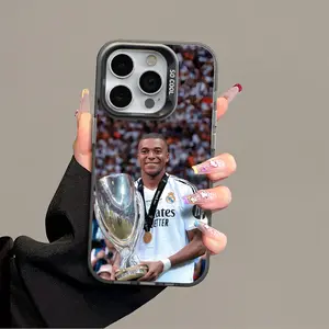 Mbappe Casing For iphone 17 16 15 14 13 12 11 X XS SE23 PRO PLUS MAX 2020 2022 Gift Shockproof Protection Anti-Drop Protective Protector Phone Cases Shell Cover football