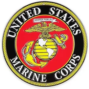 United States Marine Corps (USMC) Decorative Wall Plate - Officially Licensed