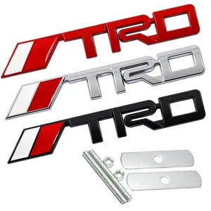 TRD grille emblem is applicable to Toyota Ruizhi Camry TRD grille emblem modified car emblem