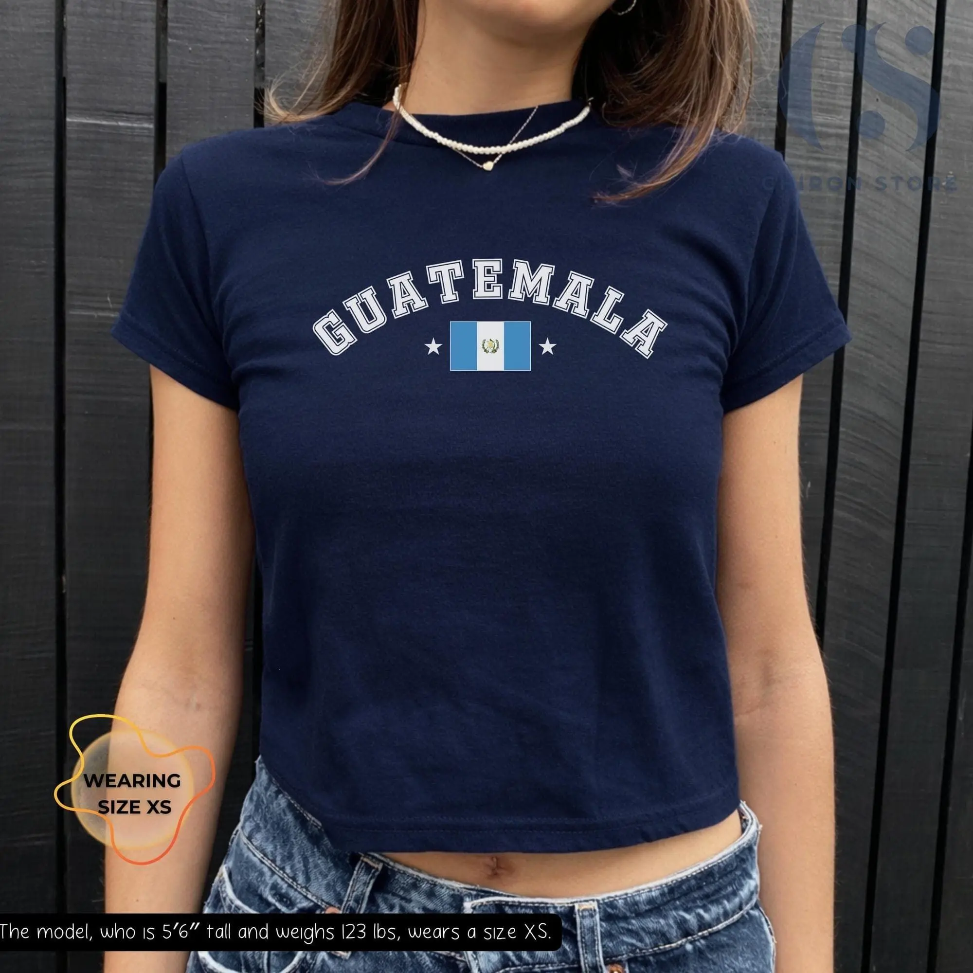 Guatemala Tee, Guatemala Baby Tee- Guatemala Baby Tee -Latina Baby Tee -2000s Clothing -Country Tee- Guatemalan- Guatemala Gif