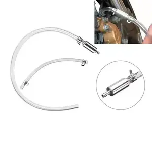 Car Brake Bleeder Hose with One Way Check Valve,Durable Brake Fluid Bleeder Hoses Replacement,Universal Brake Bleeder Tool Car Accessories for Car Motorbike Bike