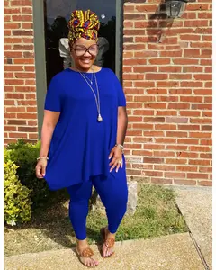 Women Plus Size 2 Piece Outfits Short Sleeve Top and Legging Pant Set Lounge Sets Tracksuit Women Plus Size 2 Piece Outfits Short Sleeve Top and Legging Pant Set Lounge Sets Tracksuit