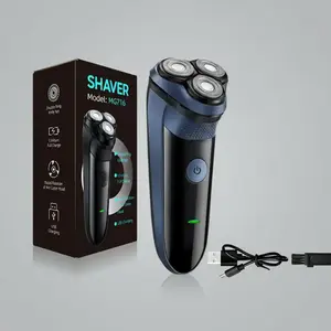 Electric Shaver for Men, Rechargeable Mini Portable Electric Razor, Smart Floating Design, Perfect Father's Day Gift, Travel Shaver, USB Rechargeable Shaver