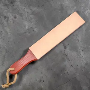Tokushu Knife Leather Paddle Strop - The Perfect Size For Your Knife Roll!