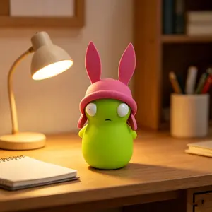 1PC Bob's Burgers Louise Glow-in-the-Dark Figure Collectible Model Ornament