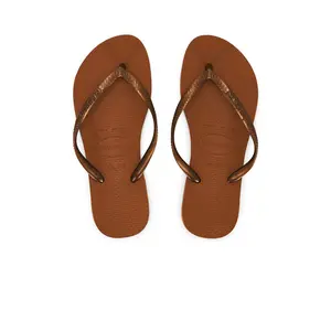 Havaianas Slim Sandal in Rust
