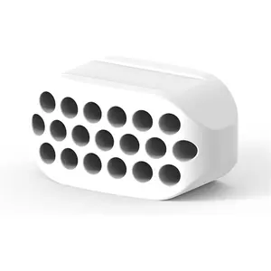 White Jawline Exerciser Silicone Jaw Exerciser Double Chin Reducer Jaw Trainer Jawline Sculptor Exercise Balls and Accessories for Men Women Workout,Exercise Balls