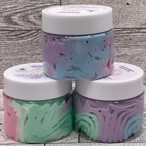Unicorn Kisses Body Butter - Moisturizing Cream with Cocoa, Nourishing Formula, Available in Various Colors, Perfect for Skin Comfort and Care