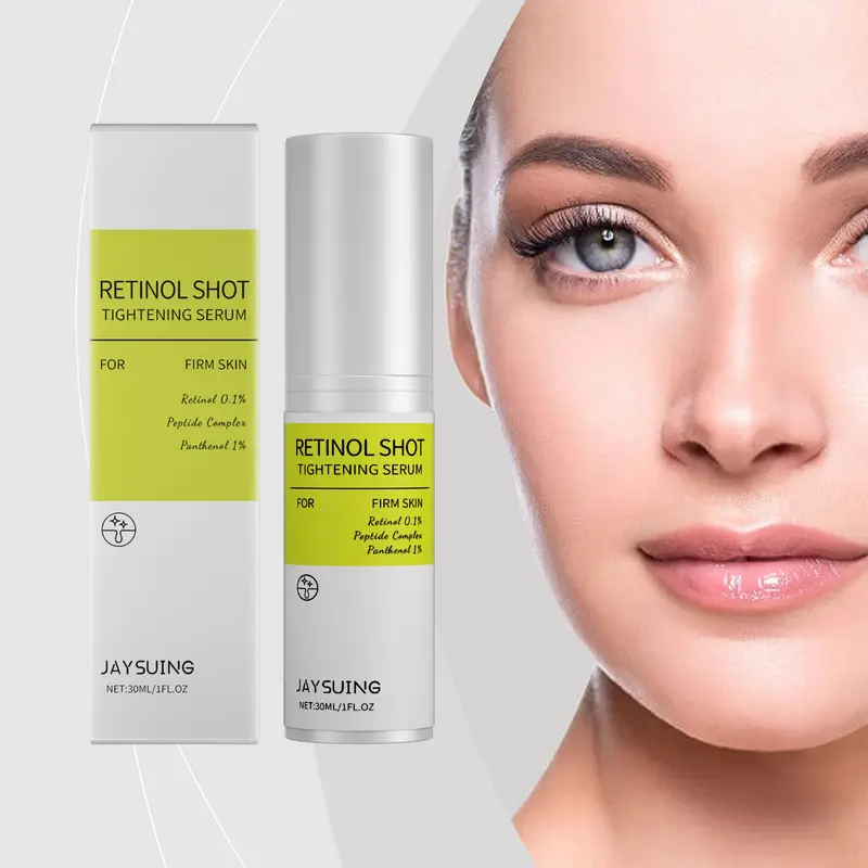 Jaysuing Retinol Firming Serum - Anti-Wrinkle Night Repair for Collagen Boost, Fine Line Reduction & Glowing Skin