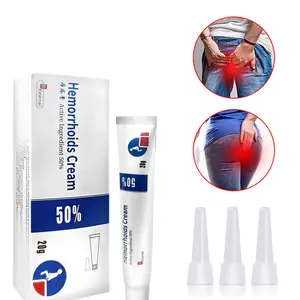 Herbal Hemorrhoid Cream Ointment 50% Active Ingredients Fissure Ointment Body Care Cream for Men and Women Itching Burning Discomfort Relief
