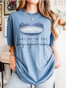 Take Me to the Boy Aquarium ~ Unisex Short Sleeve CC Garment Dyed T-Shirt Printed in the USA
