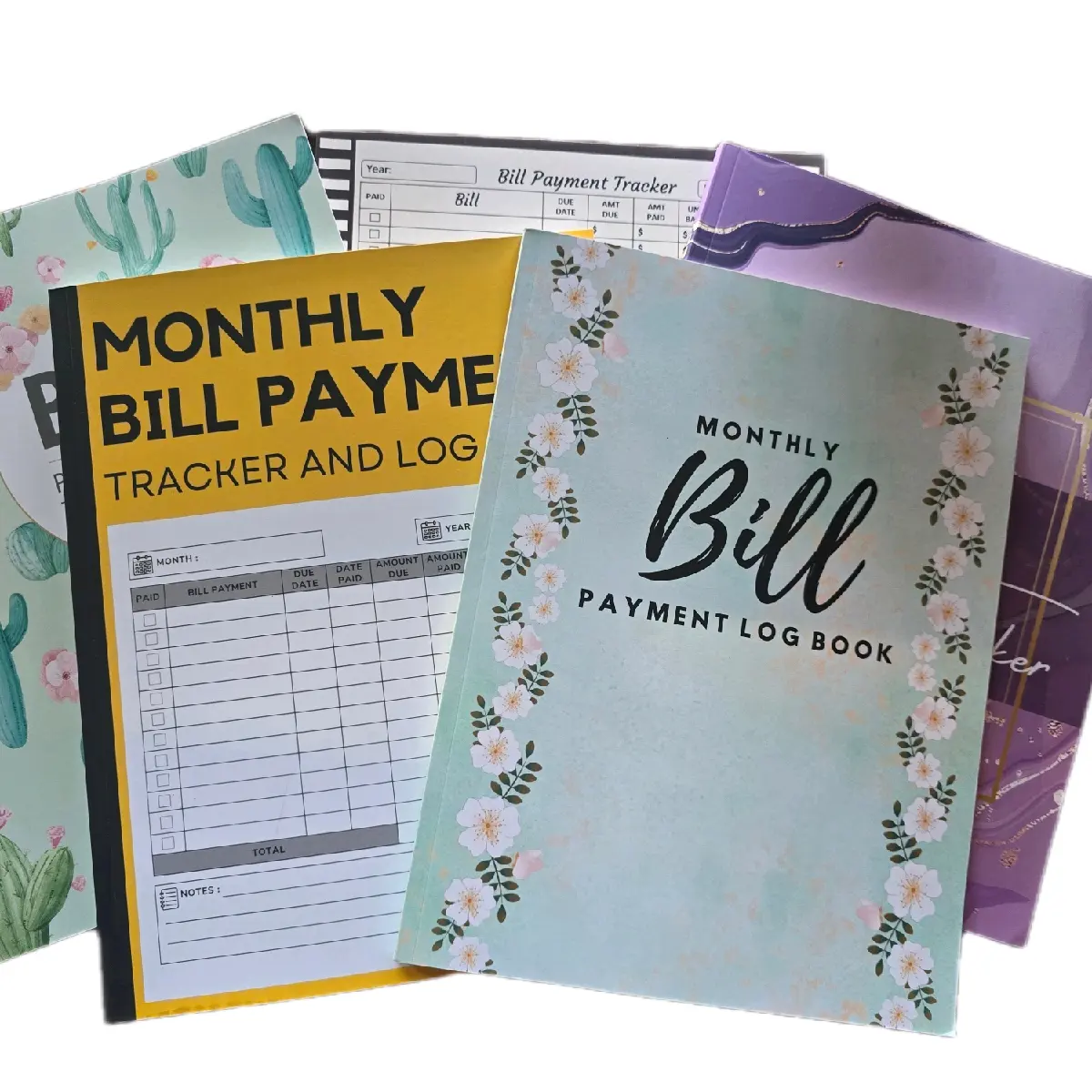 Mystery Bill Tracker Notebook: Monthly Bill Organizer monthly bill