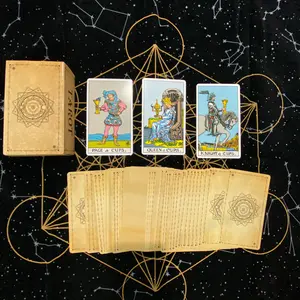 78 Card Beginner Tarot Deck with Guidebook - Tarot Cards for Beginners card games