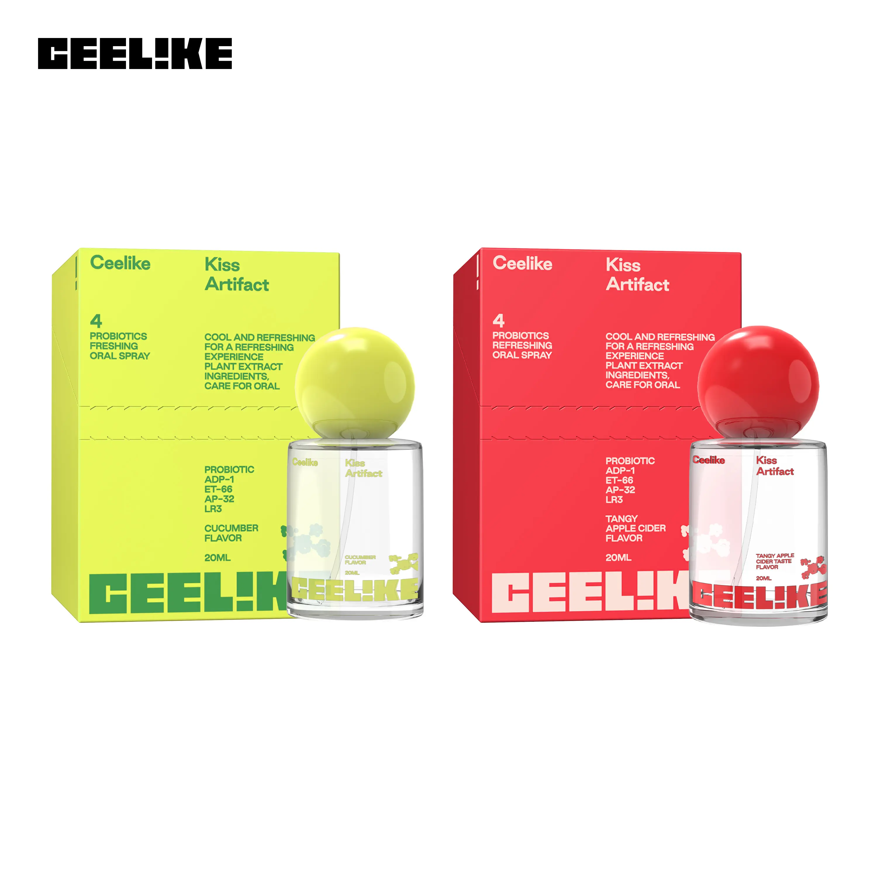 CEELIKE Oral Spray Twin Pack – Travel Size, Multi-Flavors, Instant Fresh Breath Anywhere CEELIKE Oral Spray Twin Pack – Travel Size, Multi-Flavors, Instant Fresh Breath Anywhere