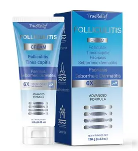 Folliculitis Cream | Soothes & Helps Clear Bumps on Scalp, Face, Body 120g