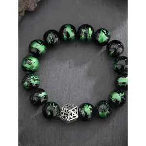 Men's Fashion Beaded Bracelet, Vintage Geometric Design Beaded Bracelet for Party, Daily Clothing Decor, Birthday Gift, Stackable Bracelets, Fashionable Bracelet, Exquisite Trendy Bracelet