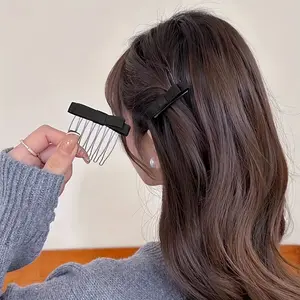 2pcs Simple and Versatile Bow Comb, Short Hairpin Comb, Inverted Comb, Shattered Hair Artifact, Hairpin Headpiece, Hair Fork, High Grade, Forehead Inverted Comb, Butterfly Bow Comb, Shattered Hair Comb Headpiece