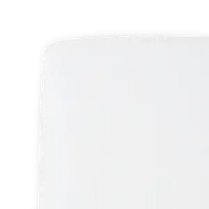 Cotton Muslin Crib Sheet - White Cotton Muslin Crib Sheet - White