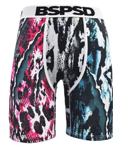 Sexy Men's Underwear Boxers Breathable Comfort Boxershort Fashion Printed Mans Boxer Briefs Moisture-Wicking Sports Panties Stylish All-Day Wear