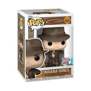Funko Pop! Indiana Jones- Indiana Jones (Snakes) (NYCC Shared) #1401 Collectible Pop Vinyl Figure