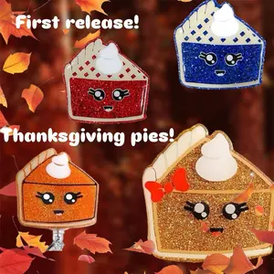 Thanksgiving pie badge reel